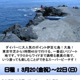 伊豆大島ポスター（日付あり）のサムネイル